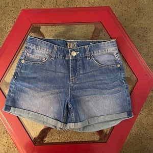 Girls Justice Jean shorts size 18